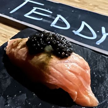 Sushi by Scratch - King salmon with ostetra caviar - Sushi Bars Near Me - Los Angeles, California Sushi by Scratch - King salmon with ostetra caviar - Sushi Bars Near Me - Los Angeles, California