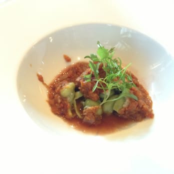 The Kitchen Restaurant - Act II: (veganized for me) Vegetarian Ragu w micro greens, mint, stuffed w/ soy cheese. (OMG) - New American Near Me - Sacramento, California The Kitchen Restaurant - Act II: (veganized for me) Vegetarian Ragu w micro greens, mint, stuffed w/ soy cheese. (OMG) - New American Near Me - Sacramento, California