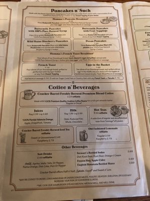 Menu photo 5 Cracker Barrel Old Country Store Clearwater, FL Menu photo 5 Cracker Barrel Old Country Store Clearwater, FL