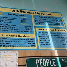 Services menu