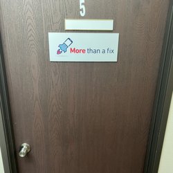 More Than a Fix - Office door