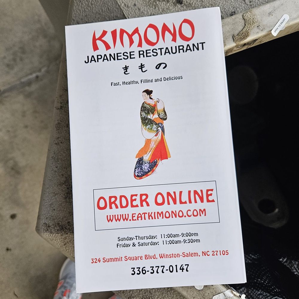 Kimono - Where not to eat - Japanese Near Me - Winston-Salem, North Carolina