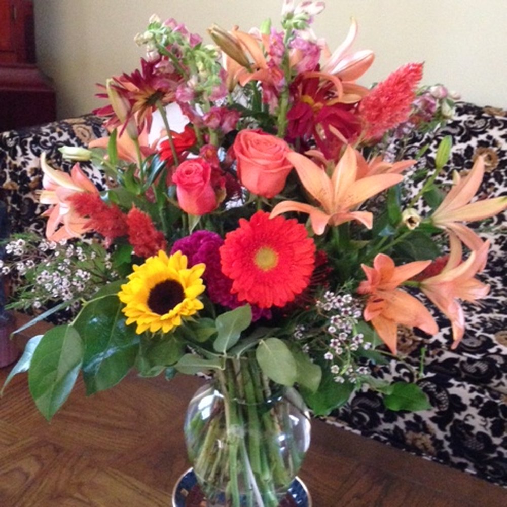 They did a great job on "fall" style for an anniversary celebration!