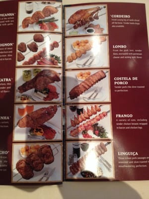 Menu photo 8 Fogo de Chão San Antonio, TX Menu photo 8 Fogo de Chão San Antonio, TX