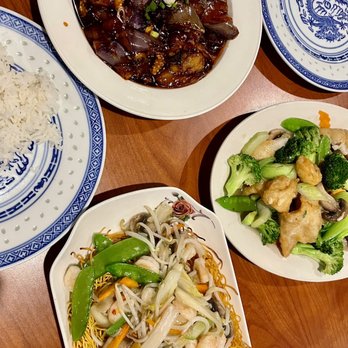 Lotus Garden Restaurant - Pan Fried Noodles, Fish Filet w/ Mixed Vegetables, Eggplant w/ Garlic Sauce. - Chinese Near Me - Indianapolis, Indiana Lotus Garden Restaurant - Pan Fried Noodles, Fish Filet w/ Mixed Vegetables, Eggplant w/ Garlic Sauce. - Chinese Near Me - Indianapolis, Indiana
