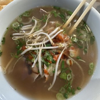 PhoEver - P5 rare steak, little to no meat but the broth was yummy - Vietnamese Near Me - Clovis, California
