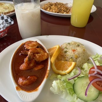 El Coco Loco Modesto - Shrimp/ camarones a la Diabla &horchata - Seafood Near Me - Modesto, California