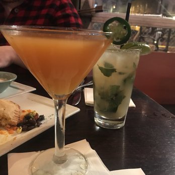 Havana 59 - White peach mojito and mango heat alcoholic drinks - Cuban Near Me - Richmond, Virginia