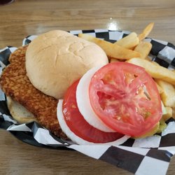 Ginos Pizza and Pub - Tenderloin with fries