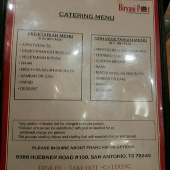 Biryani Pot - Indian Near Me - San Antonio, Texas