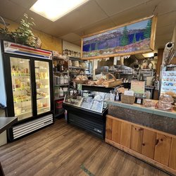 New Moon Natural Foods - Uncommon kitchen inside New Moon Store - relaxing vibe and serene art