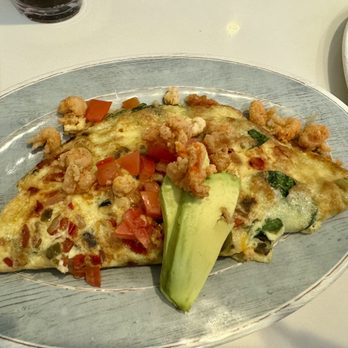 Parish Biscuit - California Omelette with Fried Crawfish Tails - Breakfast & Brunch Near Me - Lafayette, Louisiana Parish Biscuit - California Omelette with Fried Crawfish Tails - Breakfast & Brunch Near Me - Lafayette, Louisiana