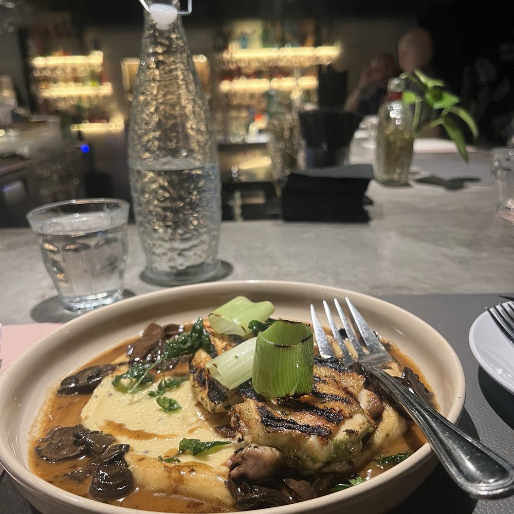 Brick Chicken Marsala