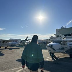 Horizon Aviation - Approaching our plane