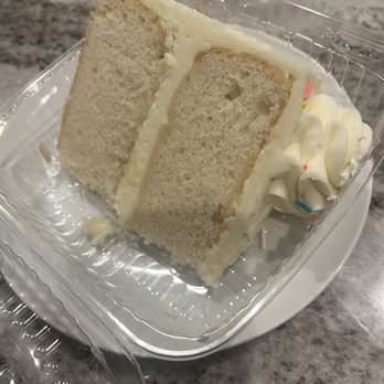 Baked on 8th - Takeout $5 slice of vanilla almond cake/ delicious - Bakeries Near Me - Nashville, Tennessee