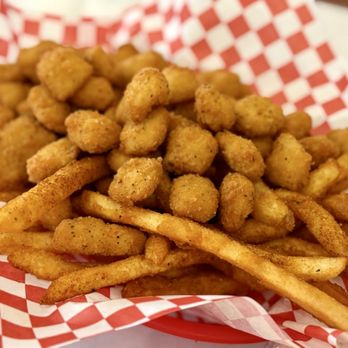 Cajun King Aiea - Popcorn chicken and Cajun fries - Seafood Near Me - Aiea, Hawaii Cajun King Aiea - Popcorn chicken and Cajun fries - Seafood Near Me - Aiea, Hawaii