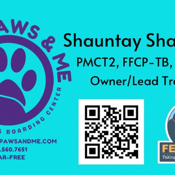 Your Paws and Me - Business Card - Pet Boarding Near Me Your Paws and Me - Business Card - Pet Boarding Near Me