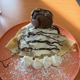 Cream Cheese with 2 Fruits Crepe