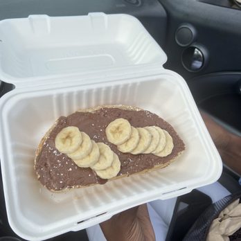Persephone's Kitchen - Nutella and banana toast - Coffee & Tea Near Me - Block Island, Rhode Island