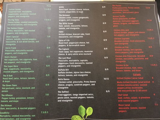 Menu photo 6 Joe's Italian Deli Bronx, NY Menu photo 6 Joe's Italian Deli Bronx, NY