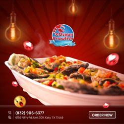 Crabsark Crawfish Seafood & Grill - Savor the ocean's delicacy!  Indulge in the exquisite freshness of oyster sashimi.