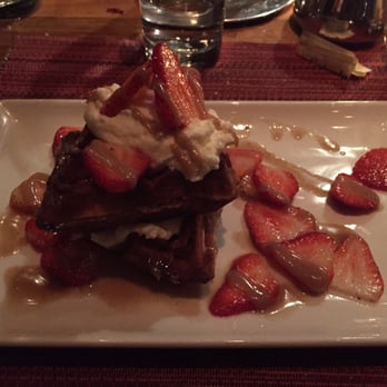 Moderne Barn Restaurant - strawberry waffle shortcake - New American Near Me - Armonk, New York Moderne Barn Restaurant - strawberry waffle shortcake - New American Near Me - Armonk, New York