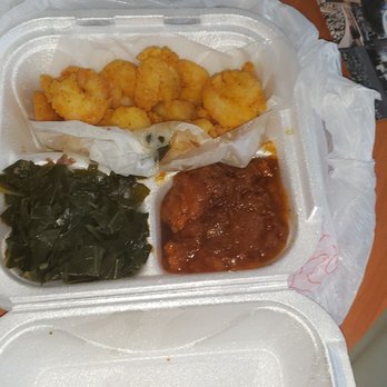 Momma's Soul Food - UNDER THE SEA PLATE shrimp collards yams - Food Trucks Near Me - Raleigh, North Carolina Momma's Soul Food - UNDER THE SEA PLATE shrimp collards yams - Food Trucks Near Me - Raleigh, North Carolina
