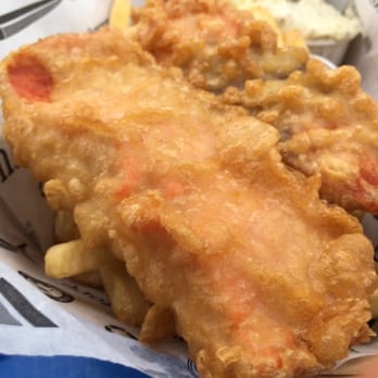 Barb's Fish & Chips - Salmon and chips - Seafood Near Me - Victoria, British Columbia