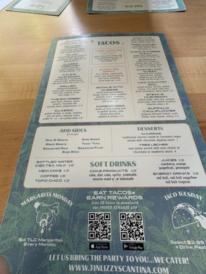 Menu photo 4 Tin Lizzy's Cantina Atlanta, GA Menu photo 4 Tin Lizzy's Cantina Atlanta, GA