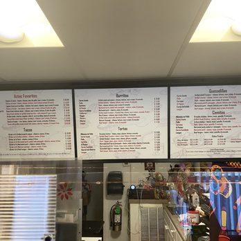 Aztec Grill & Grocery - menus on the wall - Mexican Near Me - North Haven, Connecticut Aztec Grill & Grocery - menus on the wall - Mexican Near Me - North Haven, Connecticut
