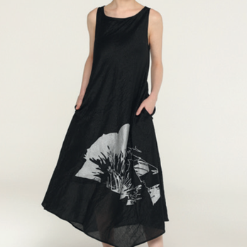 Ballin's - woman in a black dress by IGOR - Women's Clothing Near Me - New Orleans, Louisiana