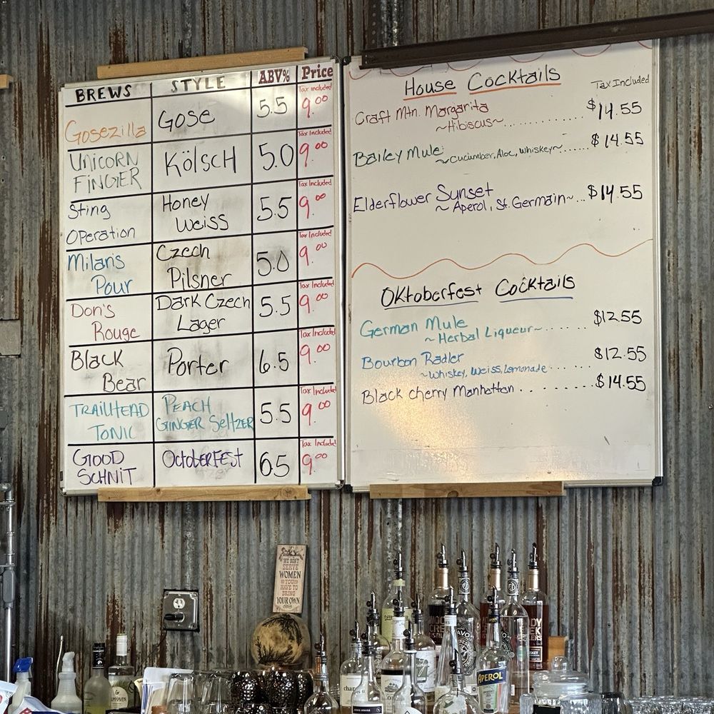 Craft Mountain Brewing - Menu as of October 2025 - Breweries Near Me - Bailey, Colorado Craft Mountain Brewing - Menu as of October 2025 - Breweries Near Me - Bailey, Colorado