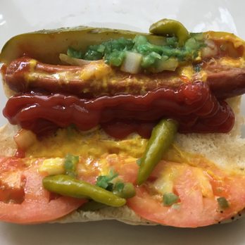 Chicago's Dog House - Blagojevich Dog-as they state "Guilty on One Count" of ketchup use...best eaten in secret! - Hot Dogs Near Me - Chicago, Illinois Chicago's Dog House - Blagojevich Dog-as they state "Guilty on One Count" of ketchup use...best eaten in secret! - Hot Dogs Near Me - Chicago, Illinois
