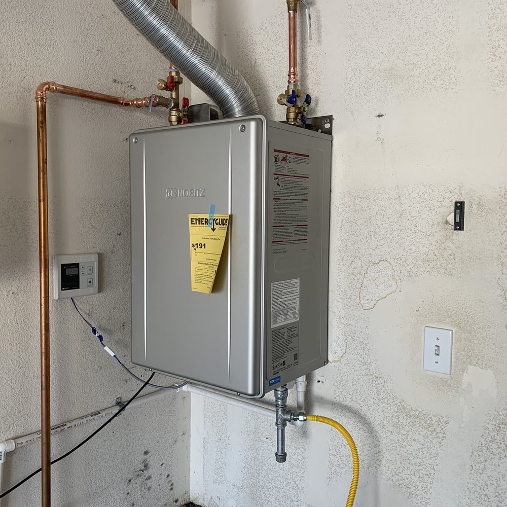 Sal Cal Plumbing and Drain - EZTR50 tankless from Noritz - Plumbing Near Me - Corona, California