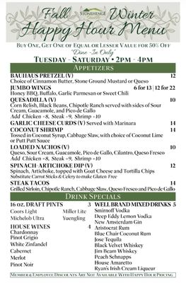 Menu photo 5 Stonehenge Grille Crossville, TN