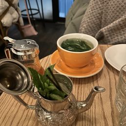 Moroccan Tea Pot Hot Mint Tea
