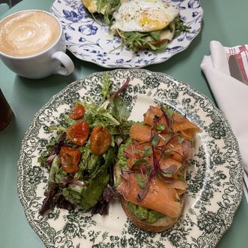 Mirabelle by Orphée - Back: Mr.Breakfast Front: Avocado Toast w/ Smoked Salmon - Patisserie/Cake Shop Near Me - Seattle, Washington Mirabelle by Orphée - Back: Mr.Breakfast Front: Avocado Toast w/ Smoked Salmon - Patisserie/Cake Shop Near Me - Seattle, Washington