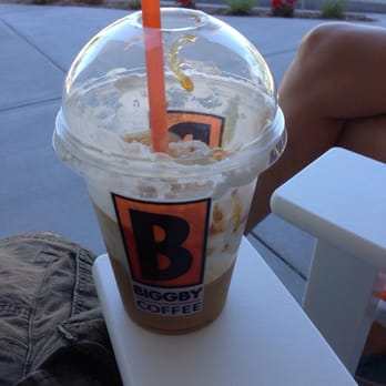 BIGGBY COFFEE - Yum caramel and nice and cool outside - Coffee & Tea Near Me - Grand Haven, Michigan BIGGBY COFFEE - Yum caramel and nice and cool outside - Coffee & Tea Near Me - Grand Haven, Michigan