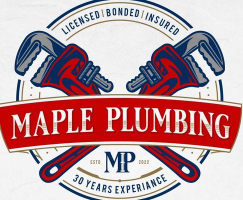 maple plumbing Logo