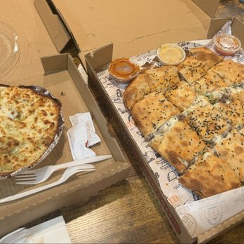 Stuffed & Bitelab Grill - Mixed Meat Egyptian Way (L) Bechamel Pasta Ground Beef - Pizza Near Me - Huntington Beach, California Stuffed & Bitelab Grill - Mixed Meat Egyptian Way (L) Bechamel Pasta Ground Beef - Pizza Near Me - Huntington Beach, California