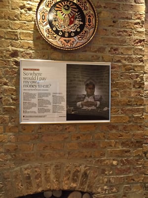 E. Mono Restaurant Kentish Town by null