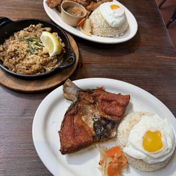 Tselogs - Bangsilog, lechon kawali silog with sisig. - Filipino Near Me - Daly City, California Tselogs - Bangsilog, lechon kawali silog with sisig. - Filipino Near Me - Daly City, California