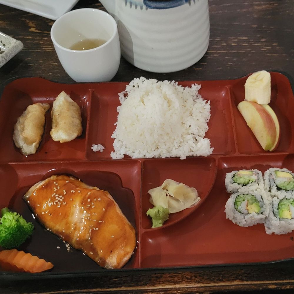 Teriyaki Salmon Bento Box Teriyaki Salmon Bento Box