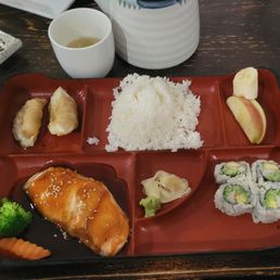 Teriyaki Salmon Bento Box Teriyaki Salmon Bento Box
