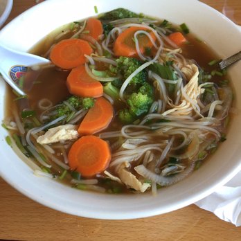 Pho Saigon - Ordered the chicken pho, given a side of veggie pho as well! AMAZING food, owner is super friendly and kind. - Vietnamese Near Me - Manassas, Virginia