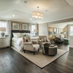 W.B. Homes - Gorgeous Master Bedroom Suite at our decorated Model Home - Vistas at Highland Ridge in Montgomery County PA