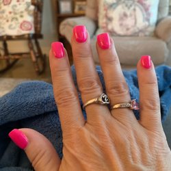 A & N Nail Spa - I love my hot pink "Barbie" nails!