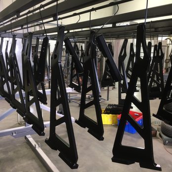 Adrenaline Customs - Production work, black brackets - Powder Coating Near Me - White Bear Lake, Minnesota Adrenaline Customs - Production work, black brackets - Powder Coating Near Me - White Bear Lake, Minnesota