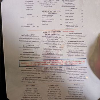 Madame Puffs and Thai Bistro - Menu picture - Thai Near Me - Chicago, Illinois Madame Puffs and Thai Bistro - Menu picture - Thai Near Me - Chicago, Illinois