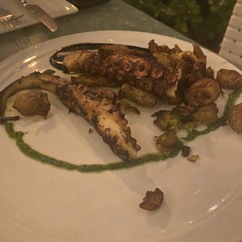 Rusty Pelican - Miami - Grilled Herb Marinated Octopus - Seafood Near Me - Key Biscayne, Florida Rusty Pelican - Miami - Grilled Herb Marinated Octopus - Seafood Near Me - Key Biscayne, Florida